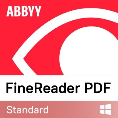 ABBYY FineReader 16 PDF Standard, 1 User, 3 Year