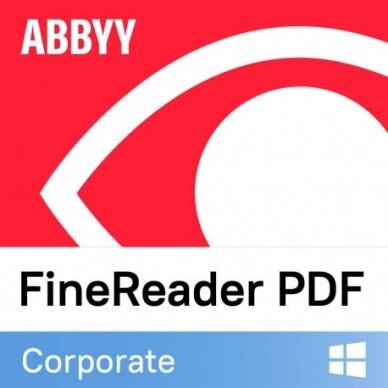 ABBYY FineReader PDF 16 Corporate, 1 user, 3 Year