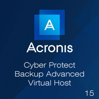 Acronis Cyber Protect - Backup Advanced Virtual Host Subscription License, 1 Year