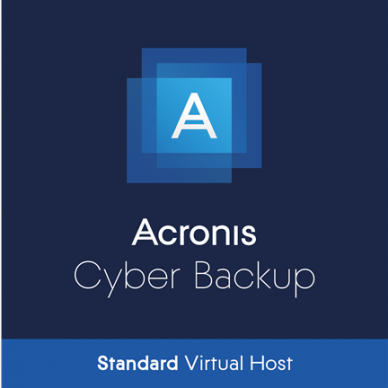 Acronis Cyber Protect - Backup Standart Virtual Host Subscription License, 1 Metai