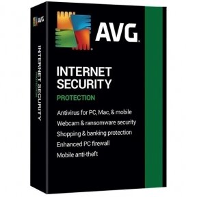 AVG Internet Security 1 Device, 1 Year