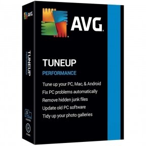 AVG TuneUp for PC, 1 Įrenginys, 3 Metai