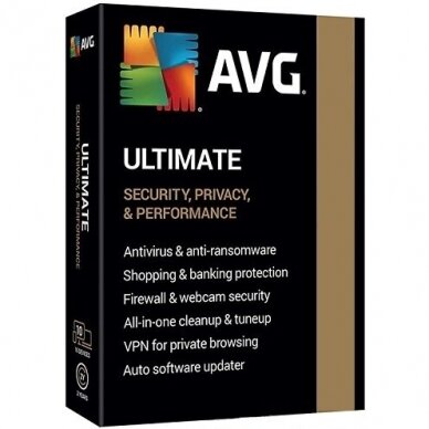 AVG Ultimate, 10 Devices, 1 Year