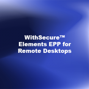 WithSecure Elements EPP for Remote Desktops, Company Managed