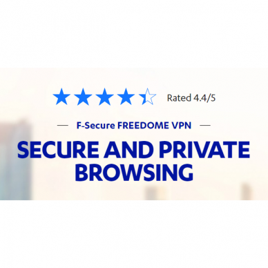 F-Secure Freedome VPN 3 Įrenginiai, 1 Metai 1