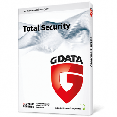 G DATA Total Security 3 įrenginiai 1 metai