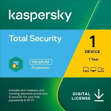 Kaspersky Total Security 1 Įrenginys