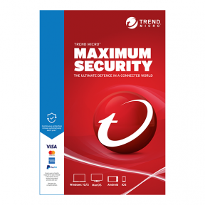 Trend Micro Maximum Security 1 Device, 1 Year