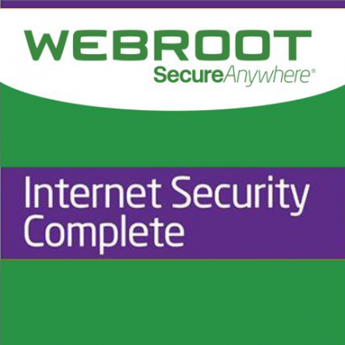 Webroot Internet Security Complete 1 įrenginys, 1 metams